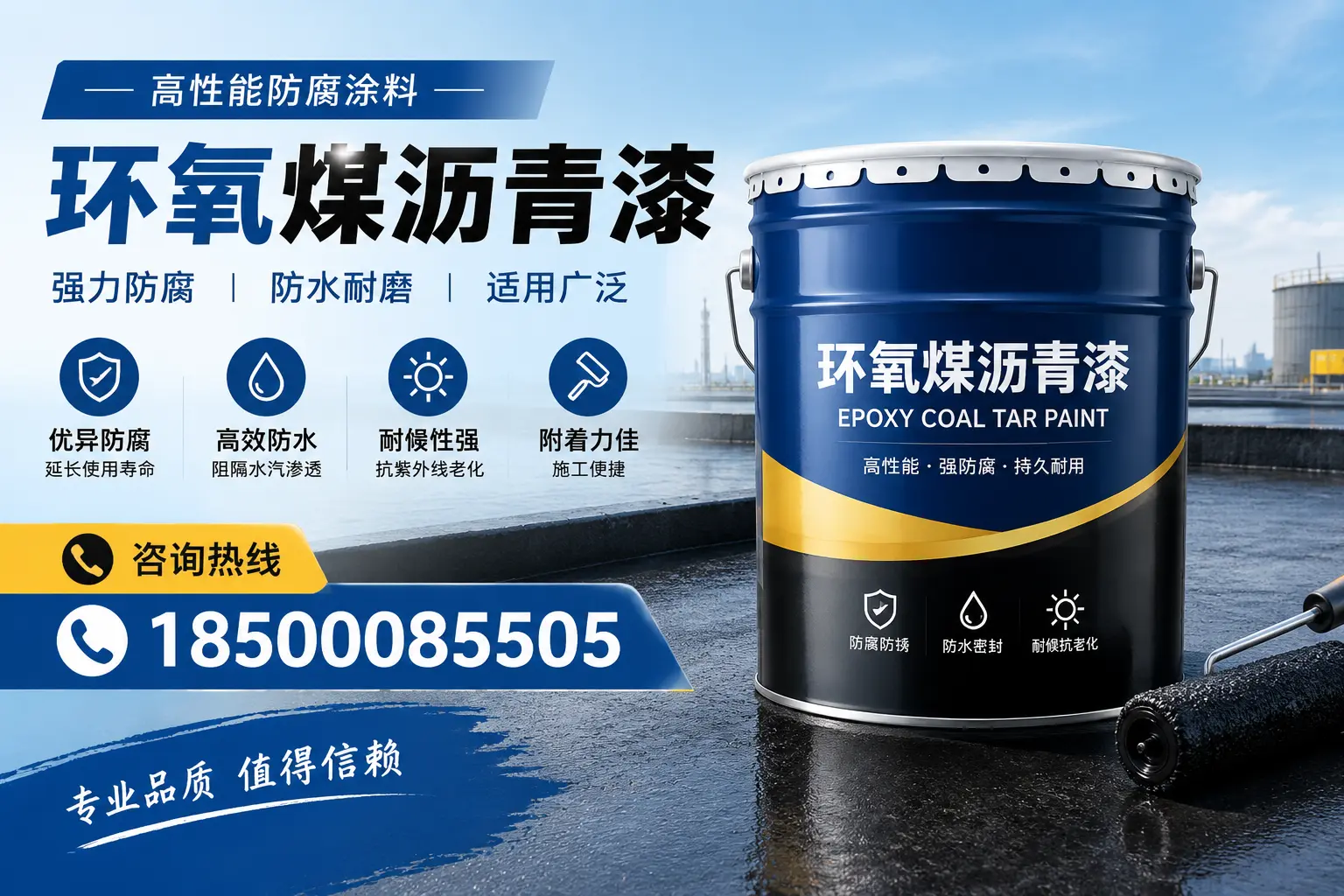 环氧煤沥青漆的主要成分与功能，萍乡用户深度了解